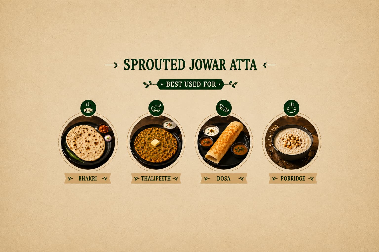 Sprouted Jowar Atta photo 3
